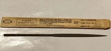 Vigor Swiss Needle File Cut 6 Barrette Watchmakers Jewelers #1819 NEW NOS