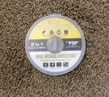 SONY PSP PRO MEDIA DIRECTOR 500 GAME SAVES DISC 2 in 1 Saves