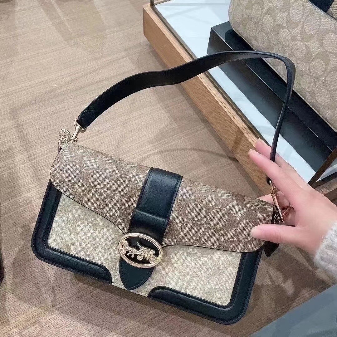 Coach Georgie Women's Shoulder - canvas | eBay