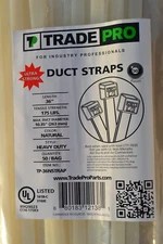 TRADEPRO - TP-36NSTRAP 36" Duct Straps - Natural