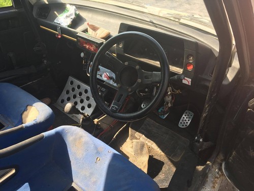 Talbot Samba rally car rallye roll cage porsche rear brakes suspension barnfind - Picture 9 of 10