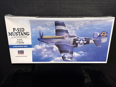 HASEGAWA 01455 P-51D MUSTANG MODEL KIT-NIB-1:72 SCALE