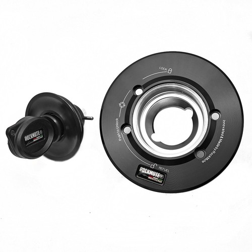 For F800GS F800R F750GS F700GS F650GS Fuel Cap Gas Tank Cap Key Lock Black CNC - Picture 4 of 11