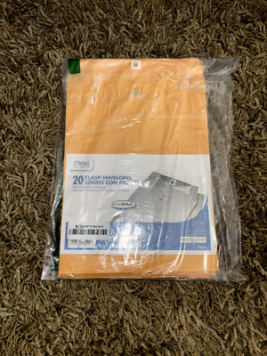 Mead Clasp Envelopes Mailing Envelopes 9  x 12  Manila Envelopes 
