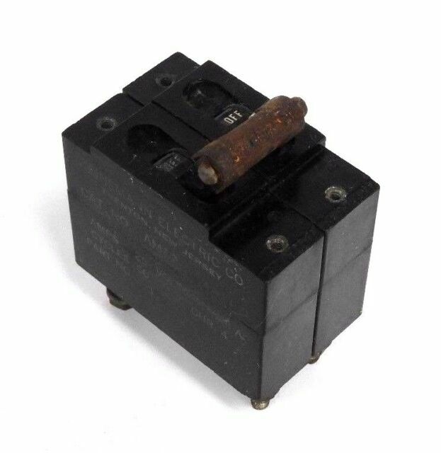 Disjoncteur 1 Pôle 20A 250V Heinemann - Réf. AM12 - Neuf (NIB) - Fabriqué USA - Lot Possible