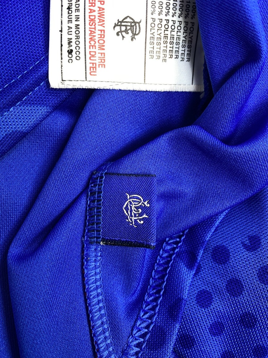 GLASGOW RANGERS 2002 2003 HOME SHIRT FOOTBALL SOCCER JERSEY GLASGOW RANGERS 2002 2003 HOME SHIRT FOOTBALL SOCCER JERSEY