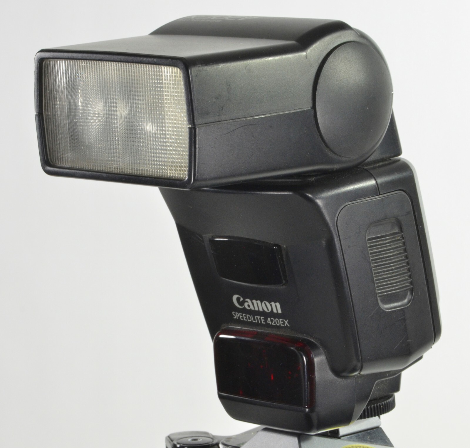 Canon Speedlite 420EX Shoe Mount Flash for CanonAS IS, clean but needs