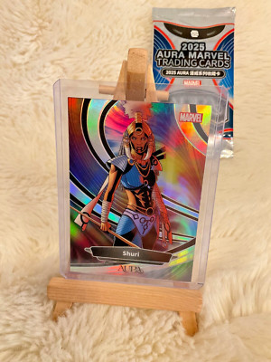 2025 Kakawow Aura Marvel AM-I-35 Shuri Silver Holo Refractor