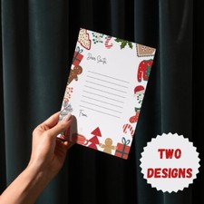 Christmas Letter To Santa | 2 Designs | Santa letter Template wishlist |