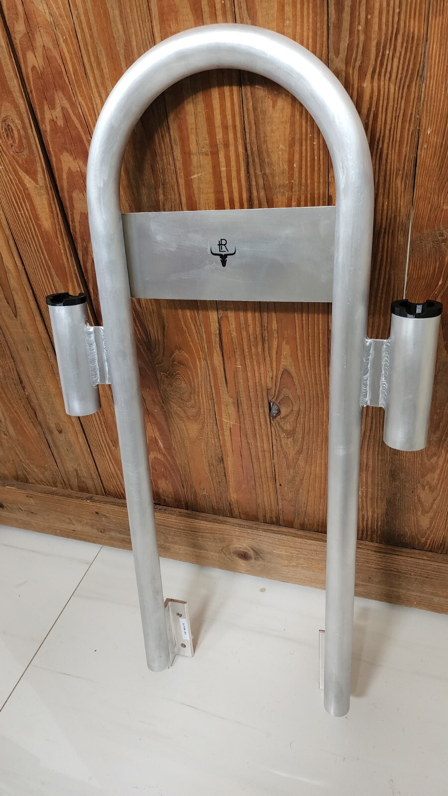 Gheenoe LT10,LT25, Classic Grab Bar, 2 Rod Holders, Cross Plate, Aluminum eBay