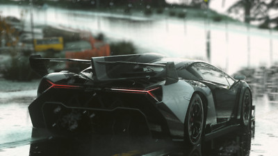 Anime driveclub car video games lamborghini veneno Play Gaming Mat Desk