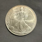 1999 Walking Liberty Us Eagle 1 Ounce .999 Fine Silver Dollar Coin