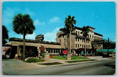 FL, Daytona Beach, Ridgewood Hotel, c1962, Vintage Postcard