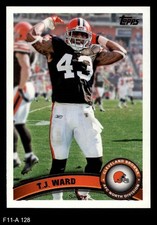 2011 Topps #128 T.J. Ward Browns-FB Oregon  8 - NM/MT