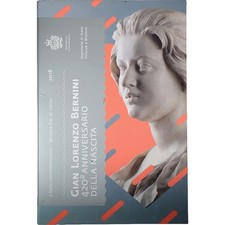 [#1509387] San Marino, 2 Euro, Gian Lorenzo Bernini, FDC, 2018, Rome, Bi-Metal, 