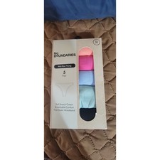 No Boundaries Mid-Rise Thong 7 Days of the Week Underwear Size XXL 20 