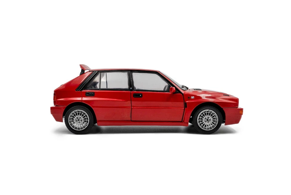 Lancia Delta HF Integrale Final Edition Red Rosso 1995 Solido 1:18 Nuovo - Immagine 4 di 4