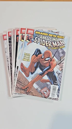 Amazing Spider-Man #546-567 Lot (22 Books) - Brand New Day - Key Issues - NM-/VF