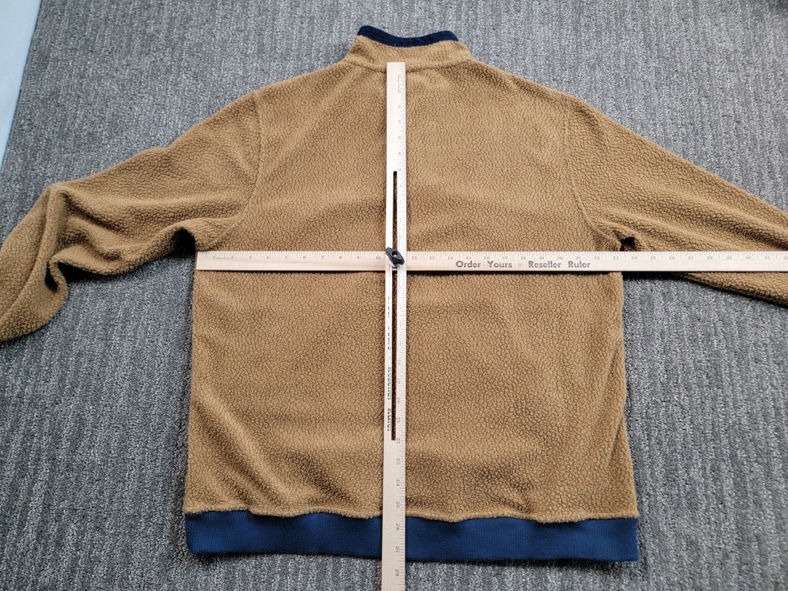 Patagonia Shearling Button Pullover Sweatshirt Me… - image 9