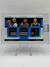 2024-25 Panini Eminence Triple Laundry Tag Ingram Zion McCollum 1/1 TLT-NOP