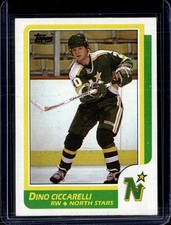 1986-87 Topps #138 Dino Ciccarelli Minnesota North Stars (HOF) NR-MINT++