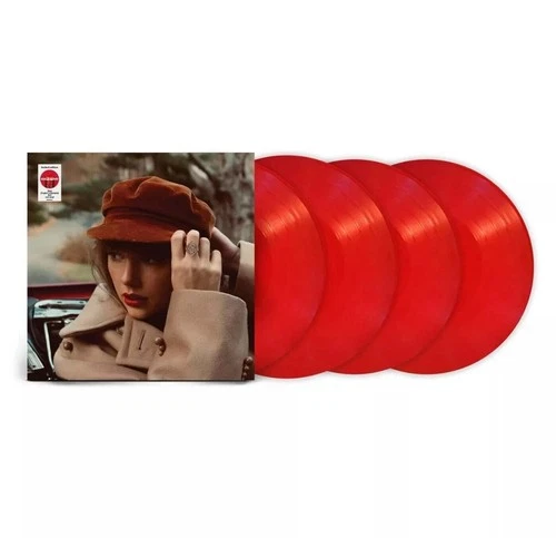 TAYLOR SWIFT RED (TAYLOR’S VERSION) RED VINYL 4LP - USA IMPORT - SEALED NEW