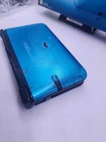 Nintendo 3DS XL Blue & Black 4GB Memory CIB w/ Manual + Charger Tested & Working