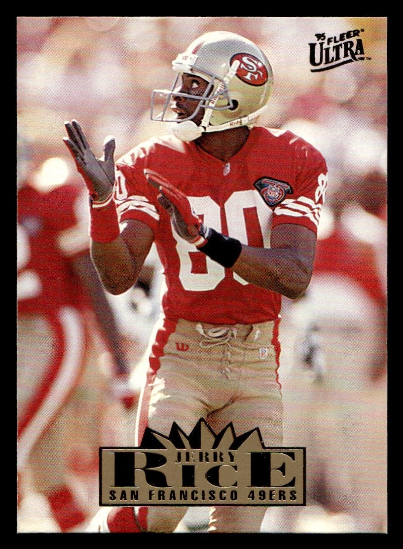 1995 Ultra Jerry Rice #301 San Francisco 49ers