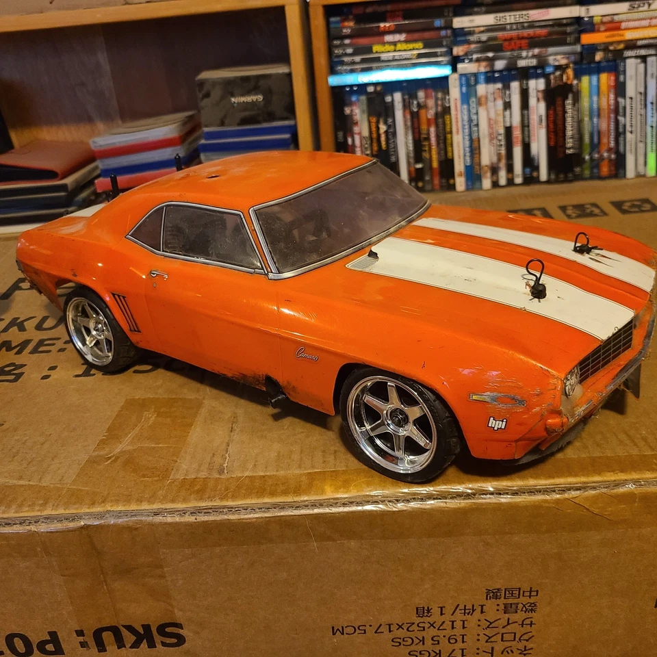 Vintage Hpi Rs4 3 Touring Nitro Race Car 1/10 15ss  with mods  - Image 4 of 4