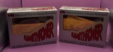 Nos Aris Flamethrower 1075 Amber Fog Lights Driving Lights Chrome Vintage Quartz Nos Aris Flamethrower 1075 Amber Fog Lights Driving Lights Chrome Vintage Quartz