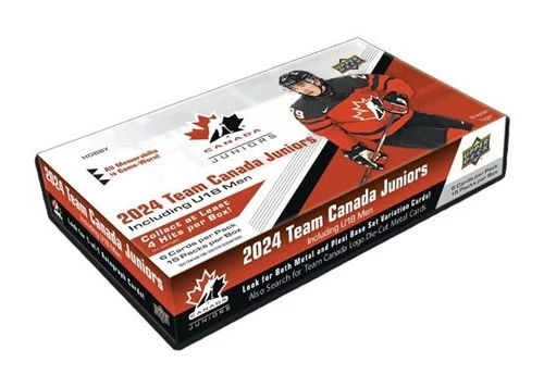 2024 Upper Deck Team Canada Juniors Hockey Hobby Box - SEALED