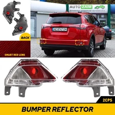 For Toyota RAV4 2016-2018 Rear Bumper Marker Reflector Light Indicator Housing