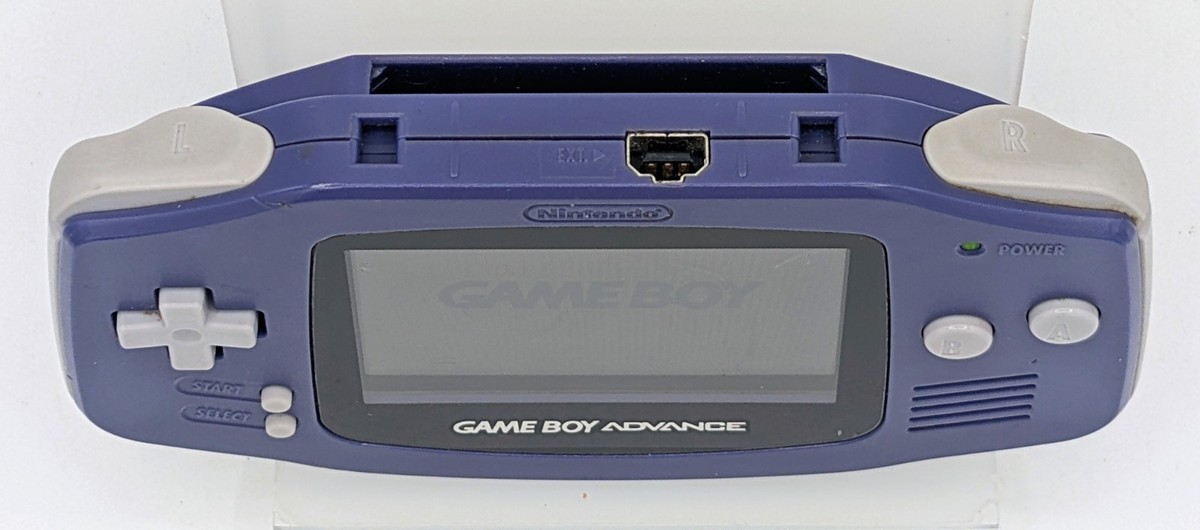 Nintendo Game Boy Advance GBA Console AGB-001 - Indigo Purple