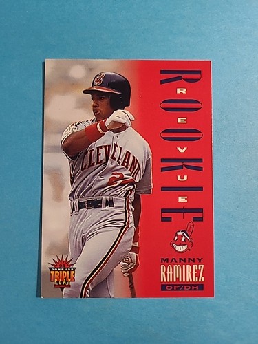 Manny Ramirez #286 1994 Donruss Triple Play card