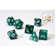 Pearl Green Poly Set - Sirius Dice