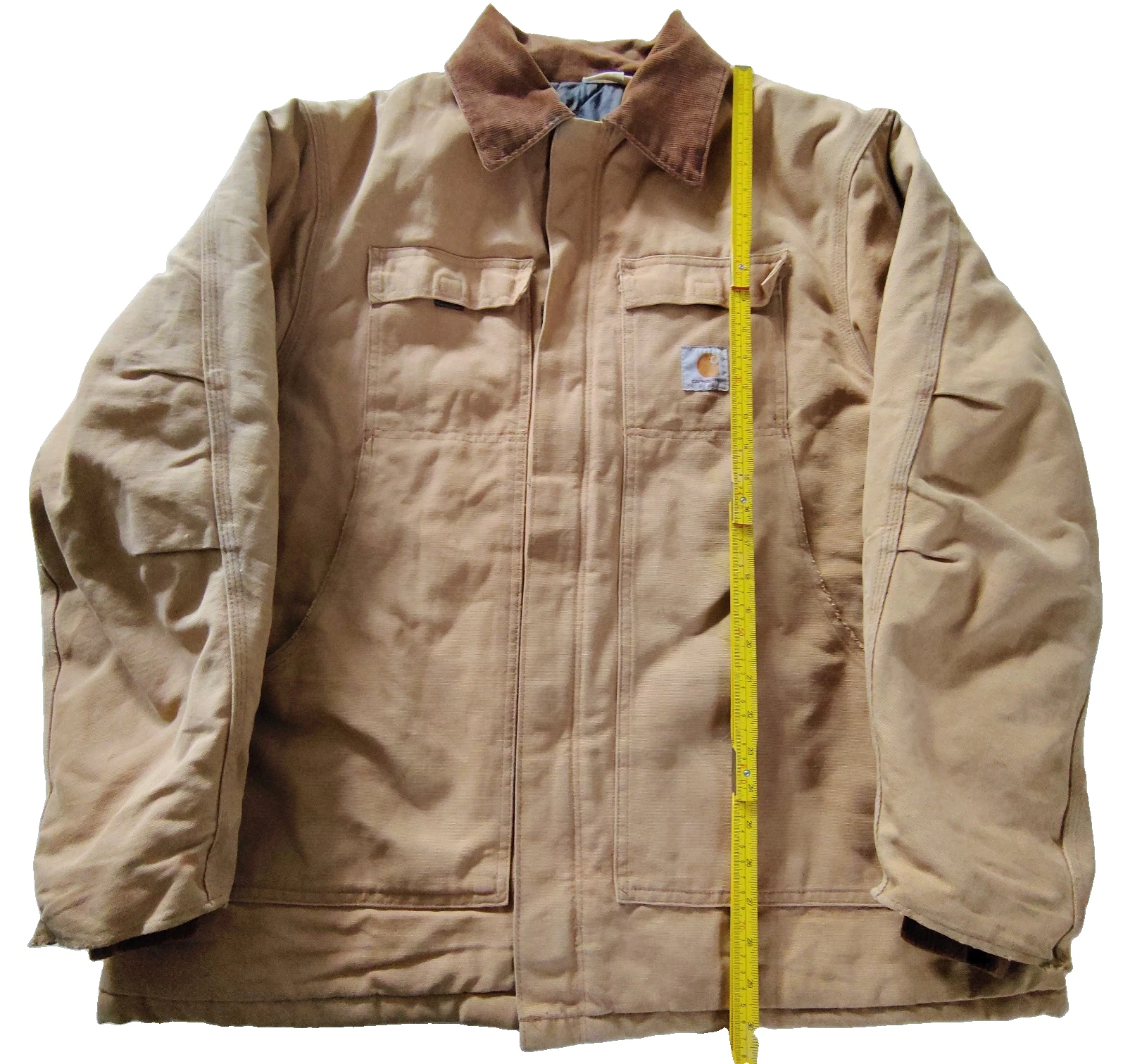 Vintage 90s Carhartt Artic C03 Quilted Brown Duck Jacket Men's XL Made in USA image 10