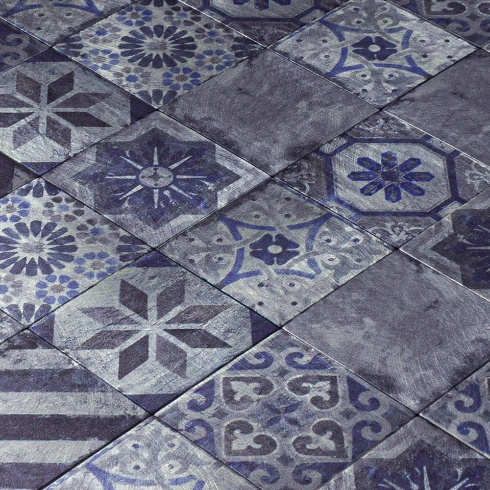 Mosaik Fliesen Metall Retro Alghero Selbstklebend - Bild 2 von 4