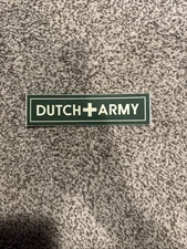 Dutch Bros Dutch Army Sticker FREE SHIP