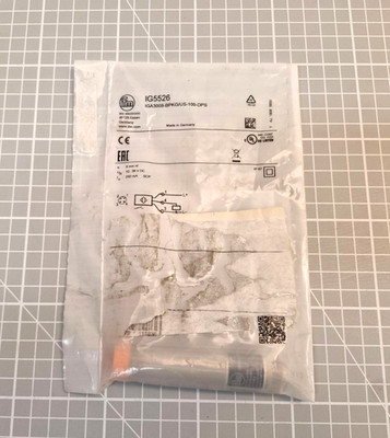 Ifm Induktiver Sensor IG5526 IGA3008-BPKG/US-104 Neu+OVP, 4021179111836