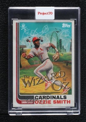 2021 Project 70 Online Exclusive /1845 Ozzie Smith by The Shoe Surgeon HOF 1ey1
