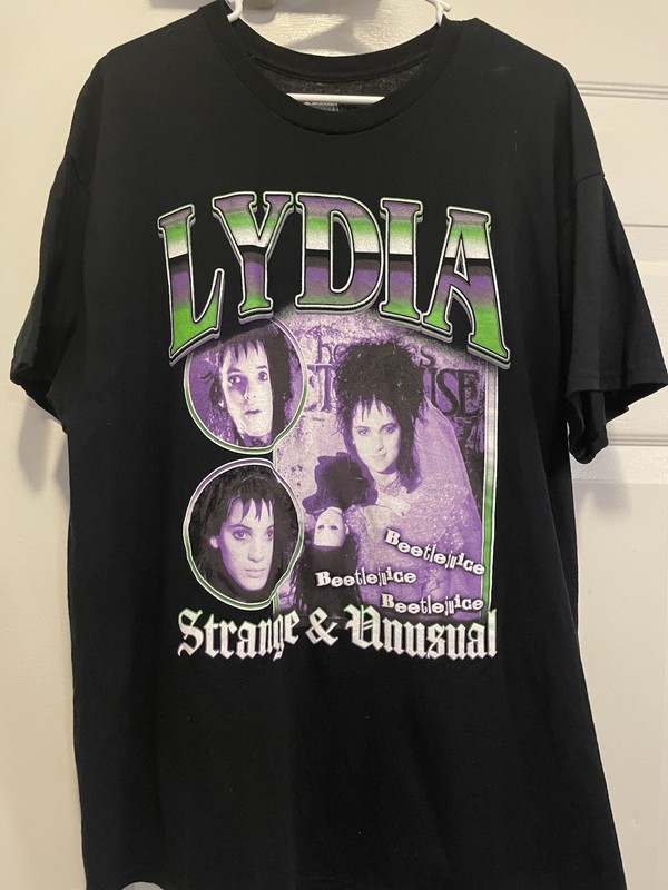 Lydia Deetz Beetlejuice “HT” XL Tshirt Horror Movie