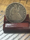 1877 Seated Liberty Half Dollar Silver 50 Cent Circulated