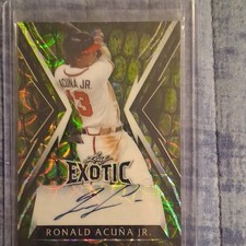 2023 Leaf Exotic Baseball Cards Checklist 21