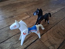 Lot De 10 Carquois Playmobil Indiens Western - Marron, Neufs, Fabriqués En Allemagne