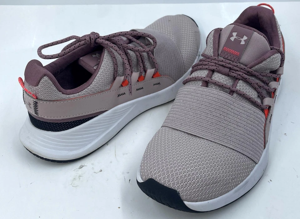 Under Armour Charged Breathe Lace Sneakers Women's  8 Pink Rose Athletic Shoes - Image 2 of 4