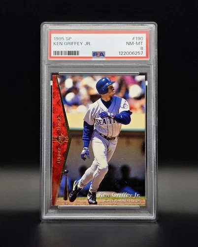 1995 Upper Deck SP Ken Griffey Jr Mariners PSA 8 MINT HOF SOLID CARD