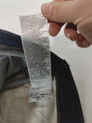 Levi's Vintage 1954 501Z XX Selvedge Jeans BIG E LVC W30 L34 starr - Bild 8 von 11