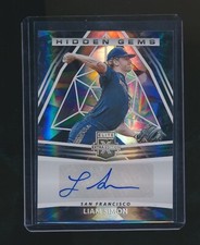 LIAM SIMON 2022 PANINI ELITE EXTRA EDITION HIDDEN GEMS AUTO