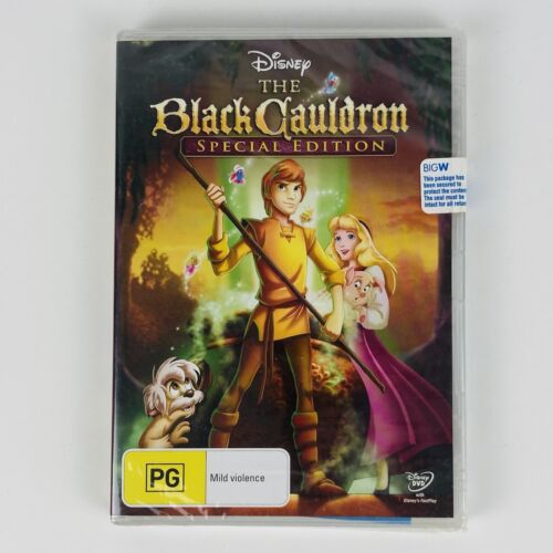 Black Cauldron - The Special Edition DVD 1985 New & Sealed Region 4 FREE POST - Picture 1 of 6