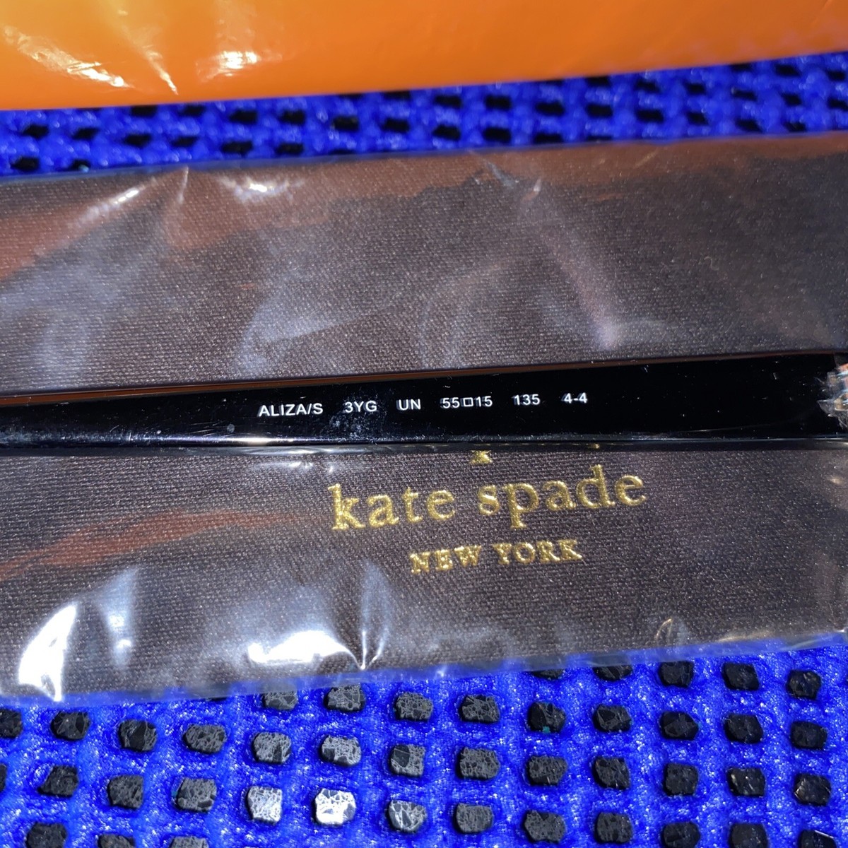 Kate Spade Cateye Sunglasses Aliza 3YG Mirrored With Case 